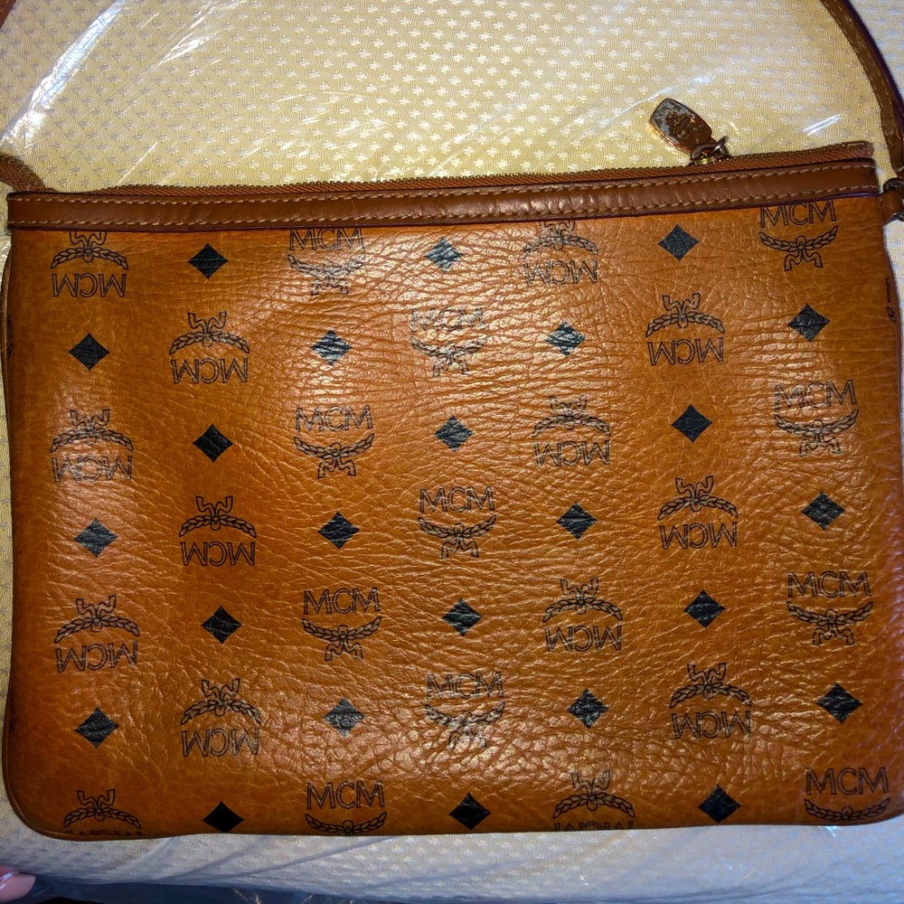 MCM pouch bag